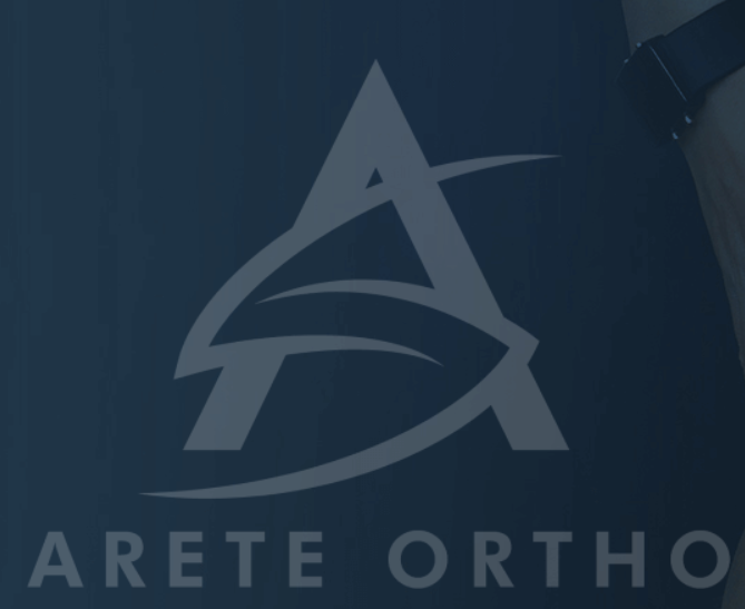 Arete Orthopaedic logo with alternate colour